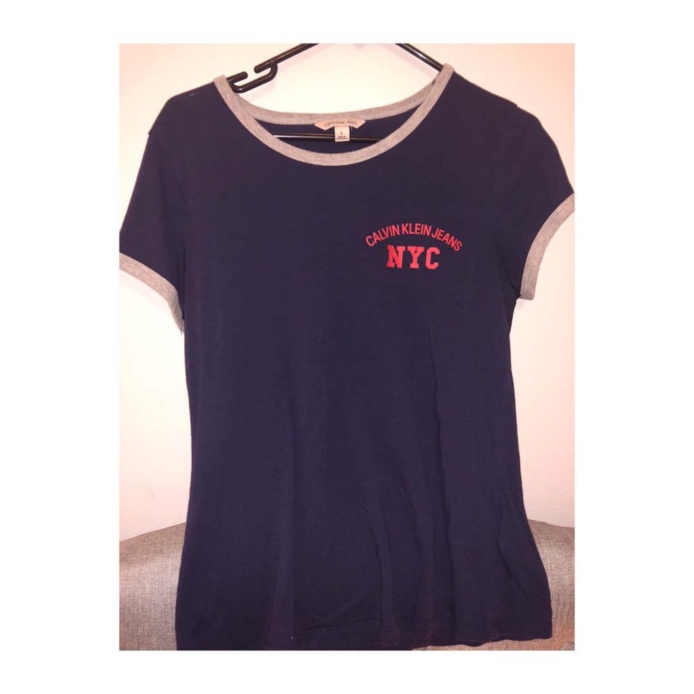 Navy Blue Calvin Klein Tee